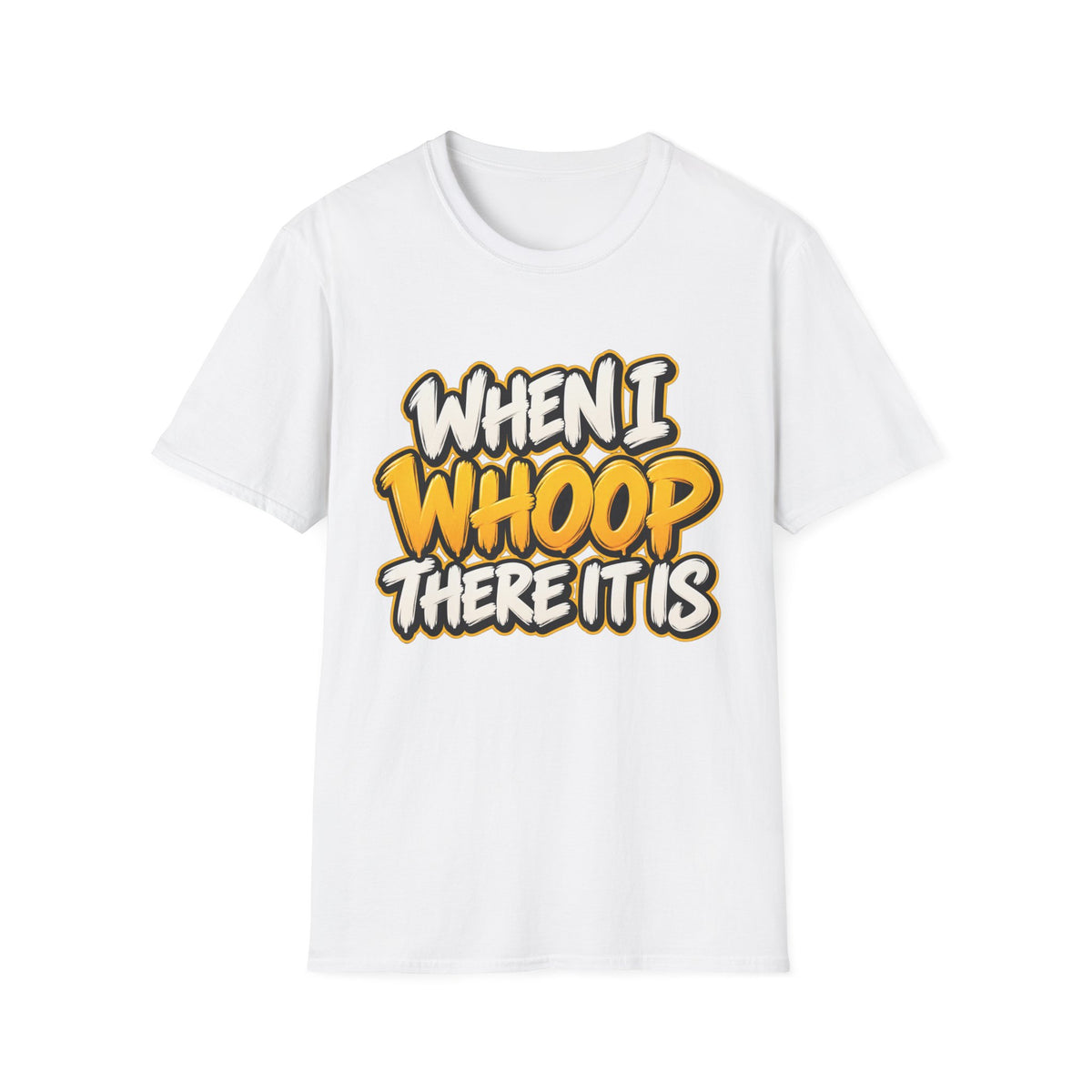 When I Whoop There It Is T-Shirt | Retro Gold Script Tee | 90s 00s Hip Hop Pop Culture Nostalgia Millennial Era