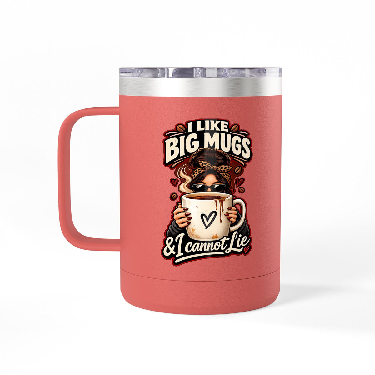 Caffeine and Chaos Coffee Mug Tumbler, 15oz | 90's 00's Hip Hop Nostalgia