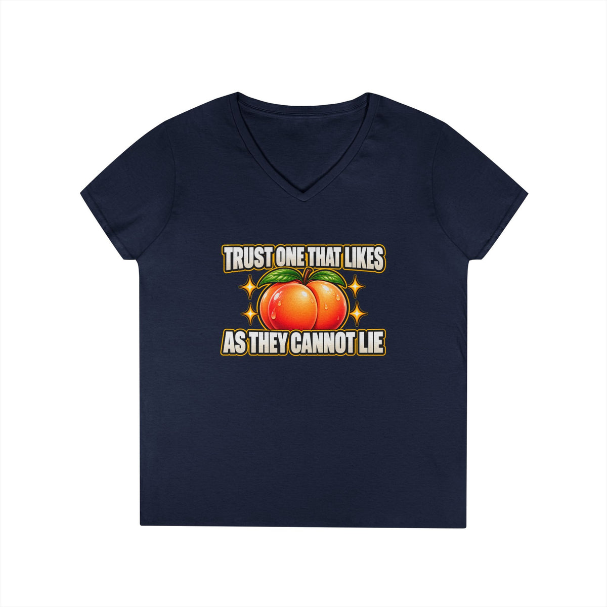 Trust one that likes as they cannot lie Shirt | V-neck Womens Tee | 90s 00s Hip Hop Pop Culture Nostalgia Millennial Era