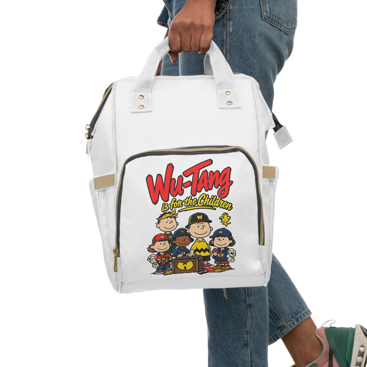 Wu-Tang is for the Children diaper backpack | 90s 00s Hip Hop Nostalgia Pop Culture diaper bag