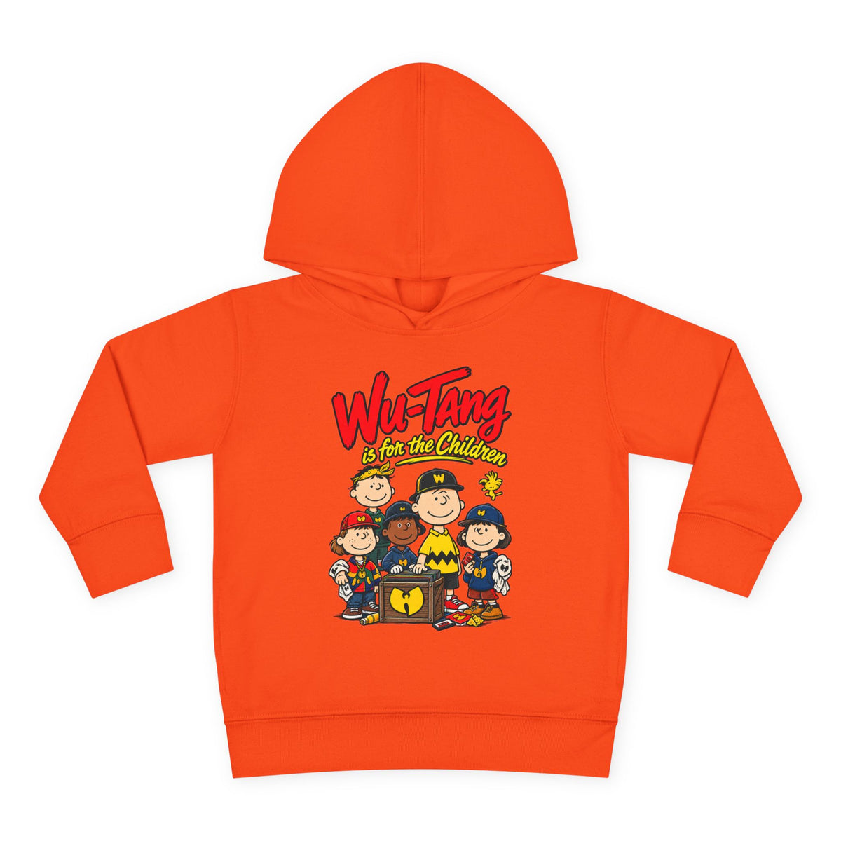 Wu-Tang Is For the Children Hoodie | Toddler Pullover Fleece Hoodie | 90s 00s Hip Hop Nostalgia Pop Culture