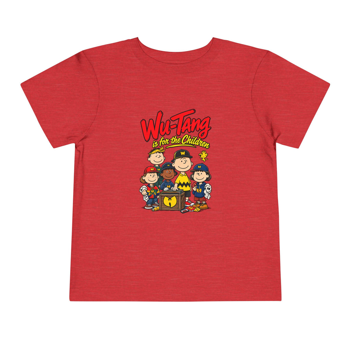 Wu-Tang Peanuts Cartoon Toddler Tee | Hip Hop Parody