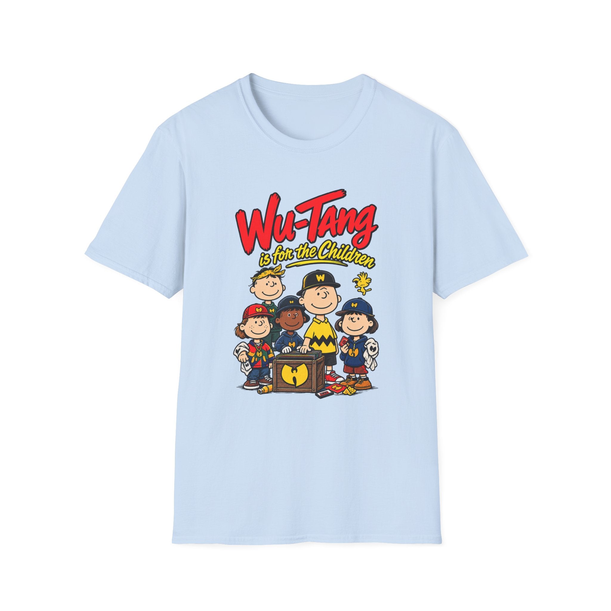 Wu-Tang is for the Children T-Shirt | Cartoon Hip Hop Logo Tee | 1990's 2000's Nostalgia Throwback