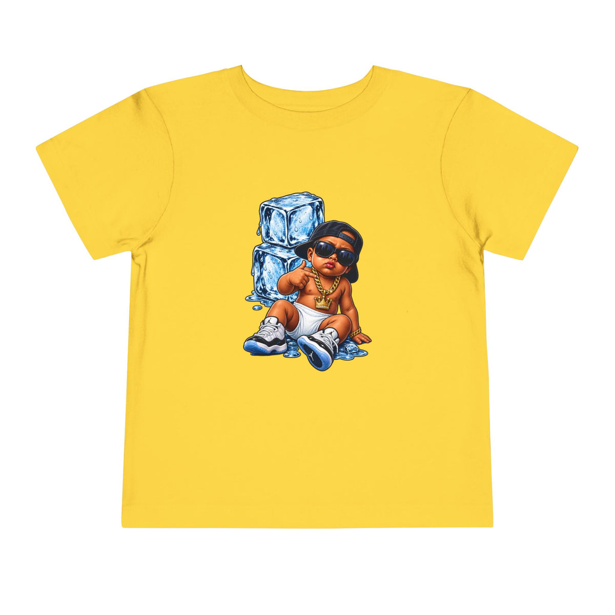 Ice Ice Baby with Toddler Tee | Hip Baby Illustration