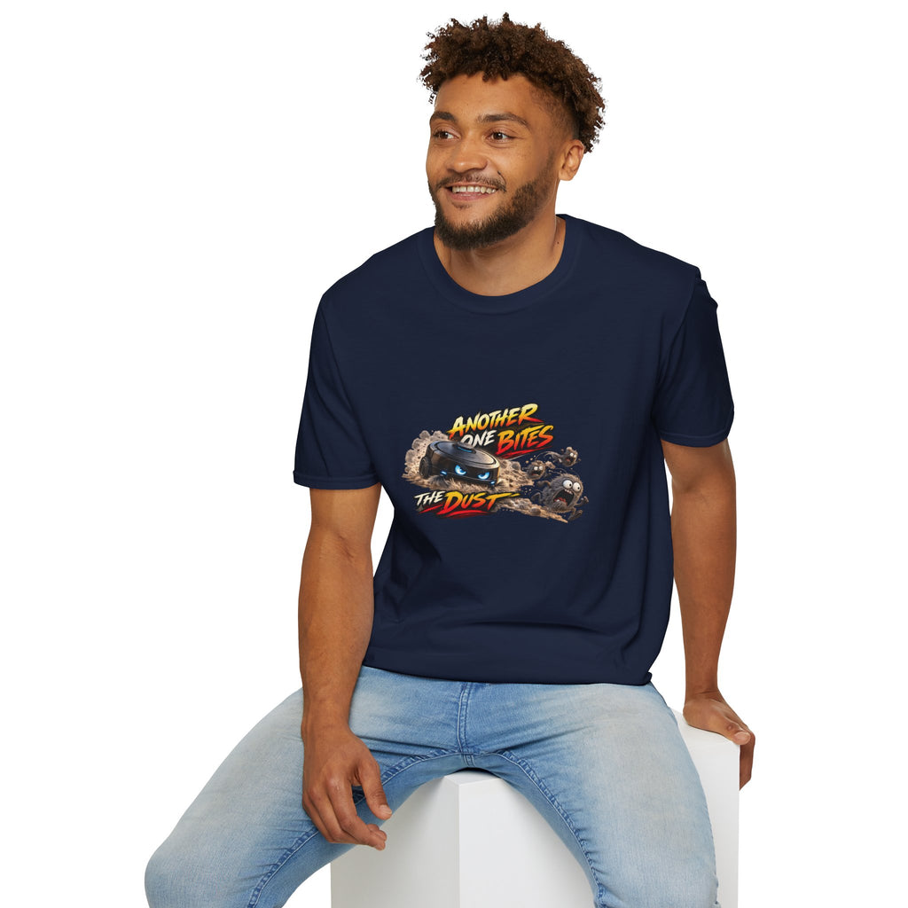 Another One Bites the Dust T-Shirt | Retro Racing Monster Car Design