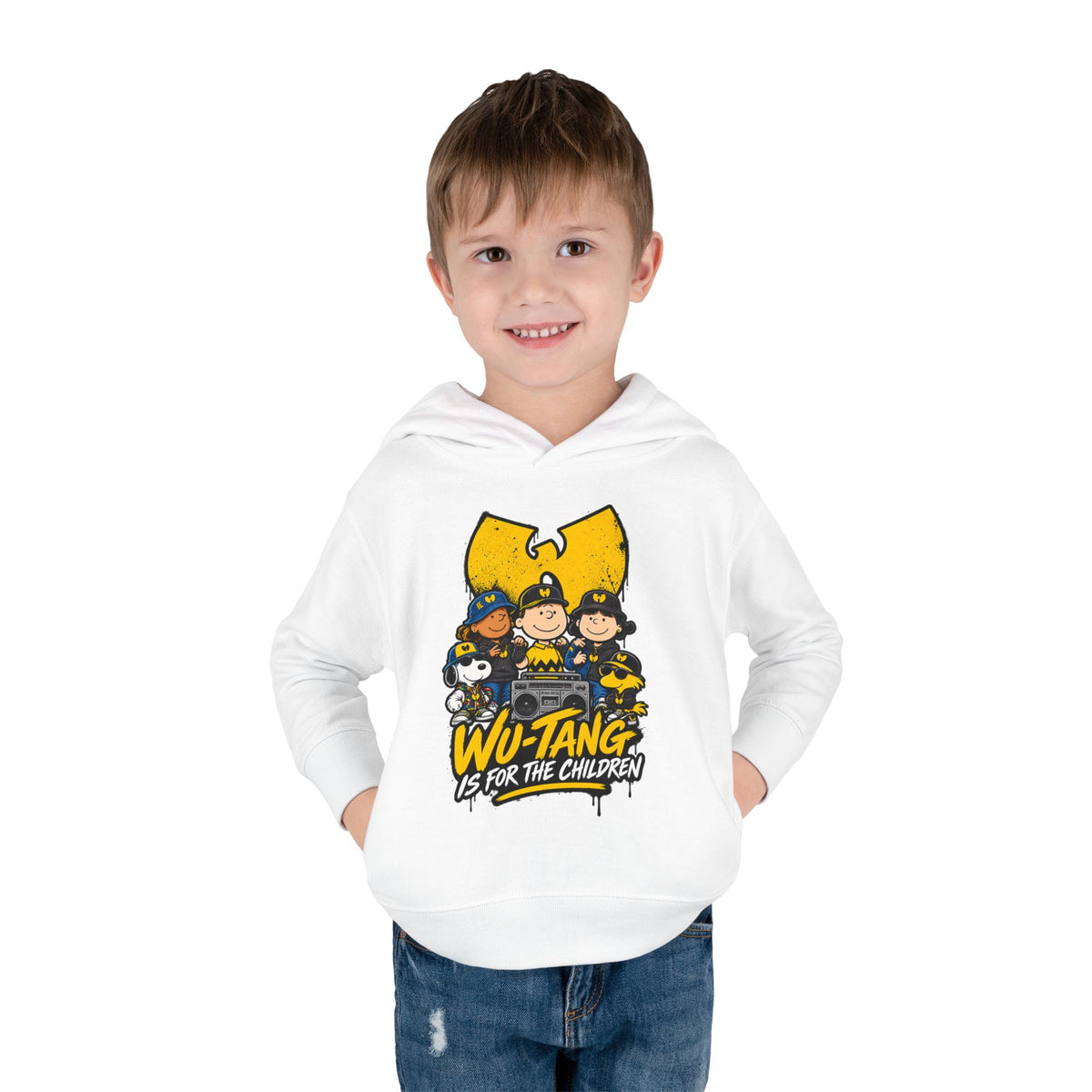 Wu-Tang Children character hoodie | Toddler Pullover Fleece Hoodie | 90s 00s Hip Hop Nostalgia Pop Culture