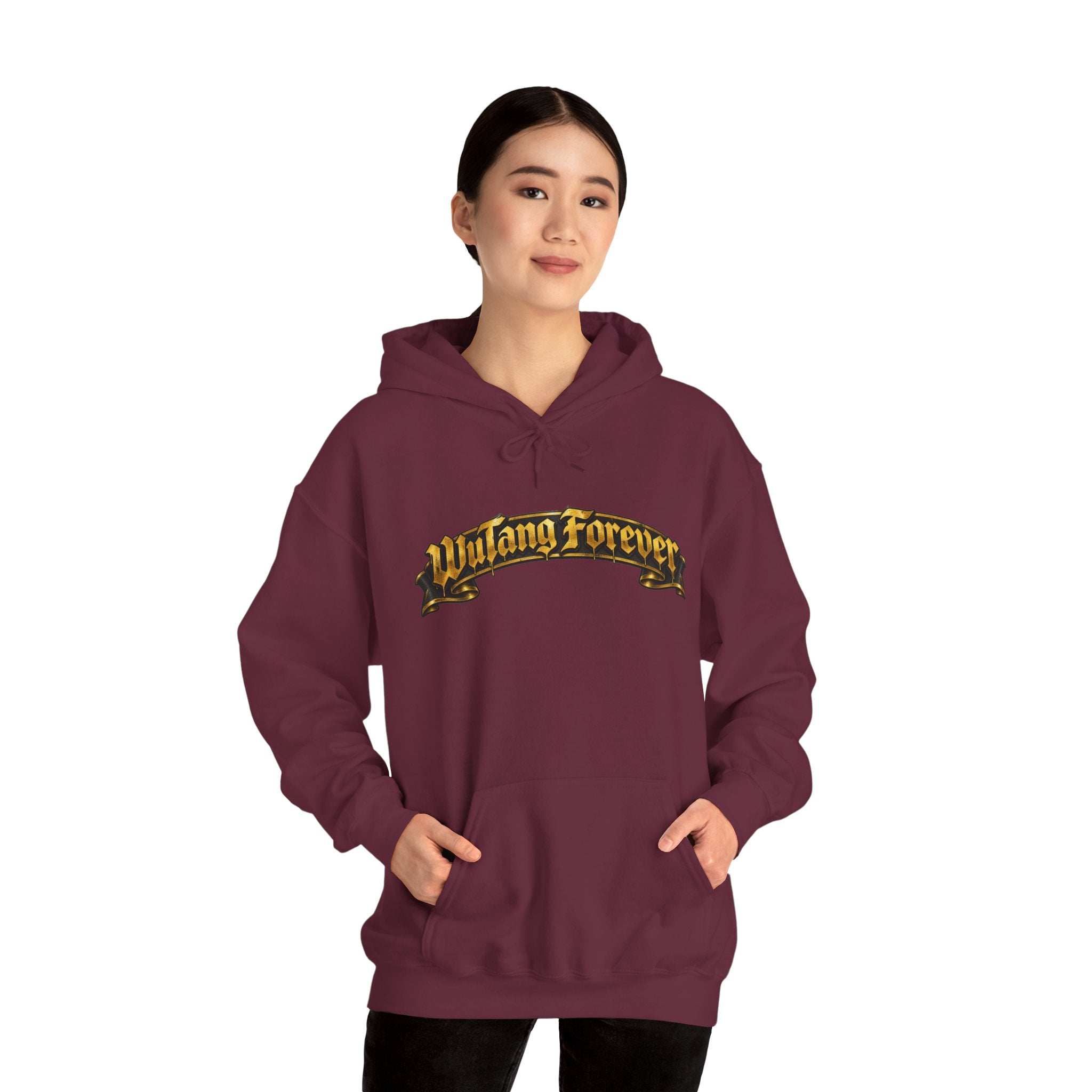 Wu-Tang Forever Rock n Roll Hall of Fame Hoodie (2) | Wu-Tang Clan Logo Pullover | 90s 00s  Hip Hop Nostalgia