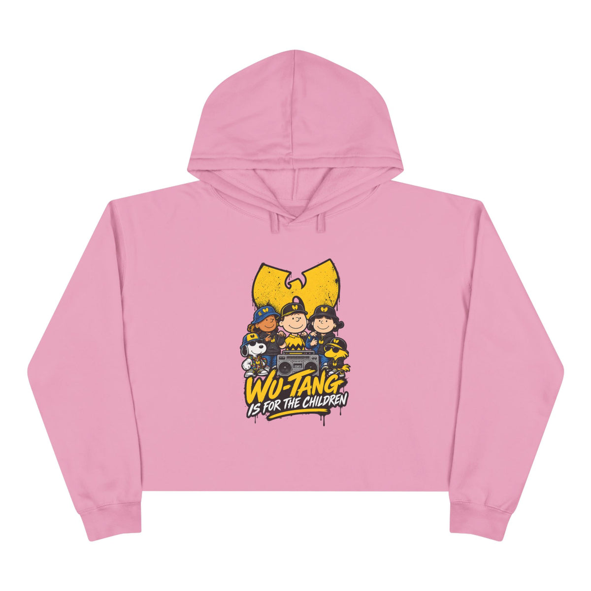 Wu-Tang For the Children crew Crop Hoodie | Wu-Tang Women Hoodie | 90s 00s Hip Hop Nostalgia Millennial Era Pop Culture