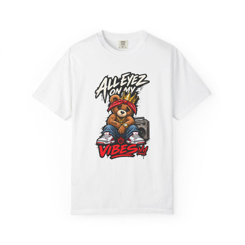 All Eyez On My Vibes Bear Pac T-Shirt | Streetwear Graphic Tee