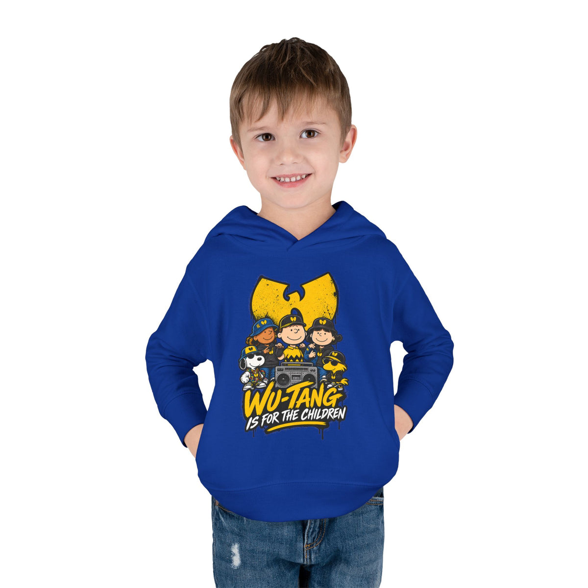 Wu-Tang Children character hoodie | Toddler Pullover Fleece Hoodie | 90s 00s Hip Hop Nostalgia Pop Culture