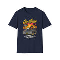 Gin & Juice Beach Sunset T-Shirt | Laidback Lowrider Palm Tree Design |  1990's 2000's Nostalgia Throwback
