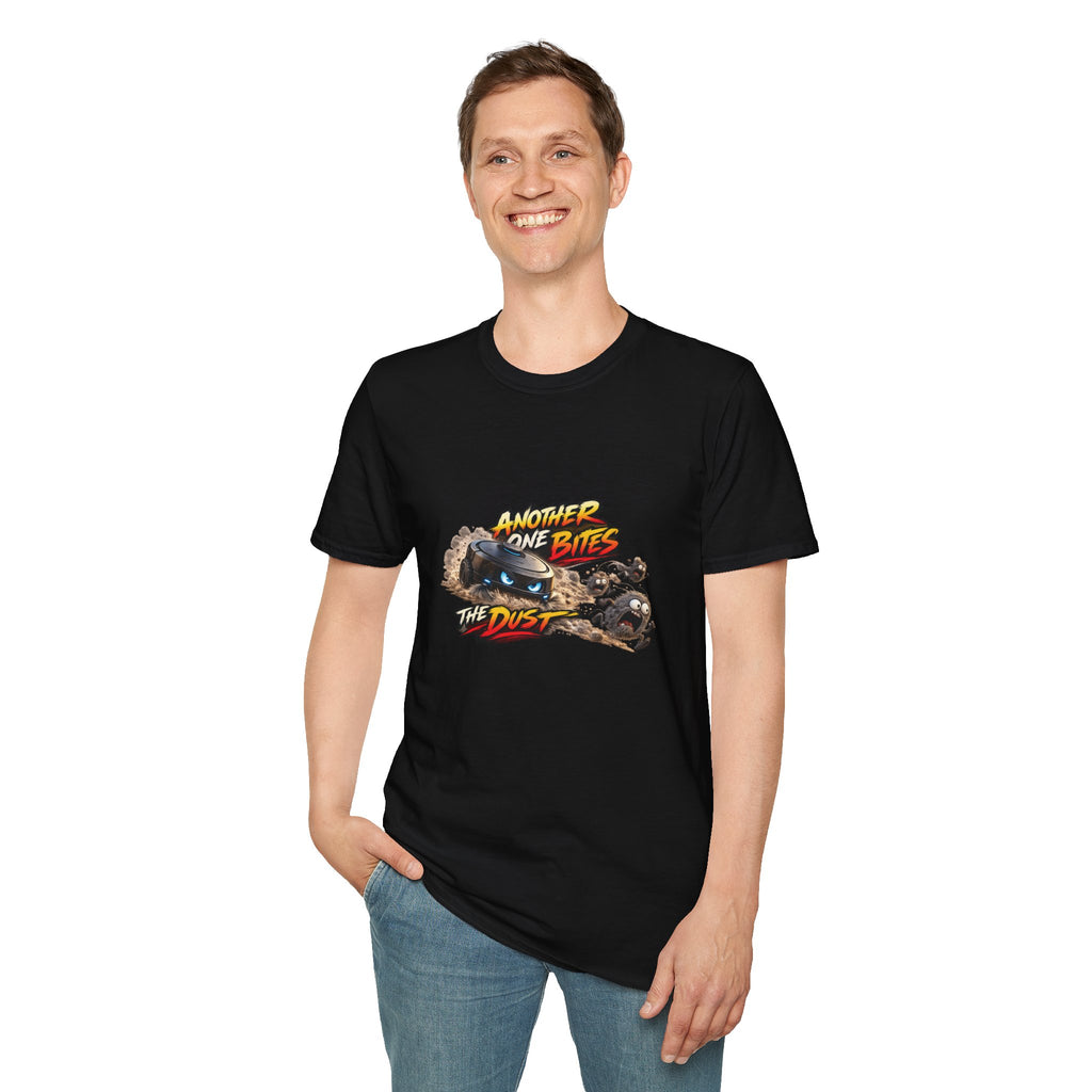 Another One Bites the Dust T-Shirt | Retro Racing Monster Car Design