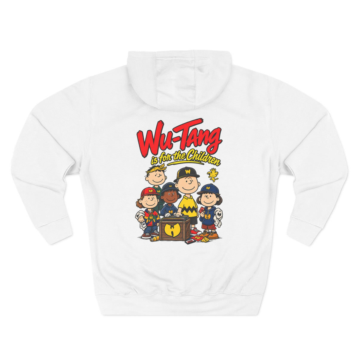 Wu-Tang for The Children Hoodie Adult | Three-Panel Fleece Hoodie | 90s 00s Hip Hop Pop Culture Nostalgia Millennial Era