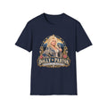Country Singer Dolly Parton Portrait T-Shirt | Retro Western Microphone Design