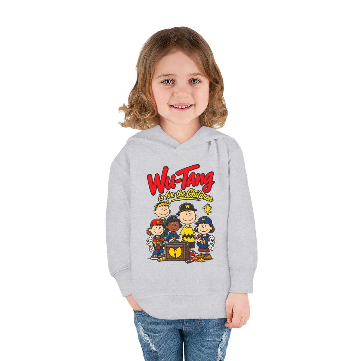 Wu-Tang Is For the Children Hoodie | Toddler Pullover Fleece Hoodie | 90s 00s Hip Hop Nostalgia Pop Culture