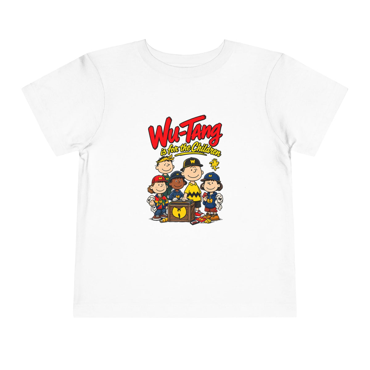 Wu-Tang Peanuts Cartoon Toddler Tee | Hip Hop Parody