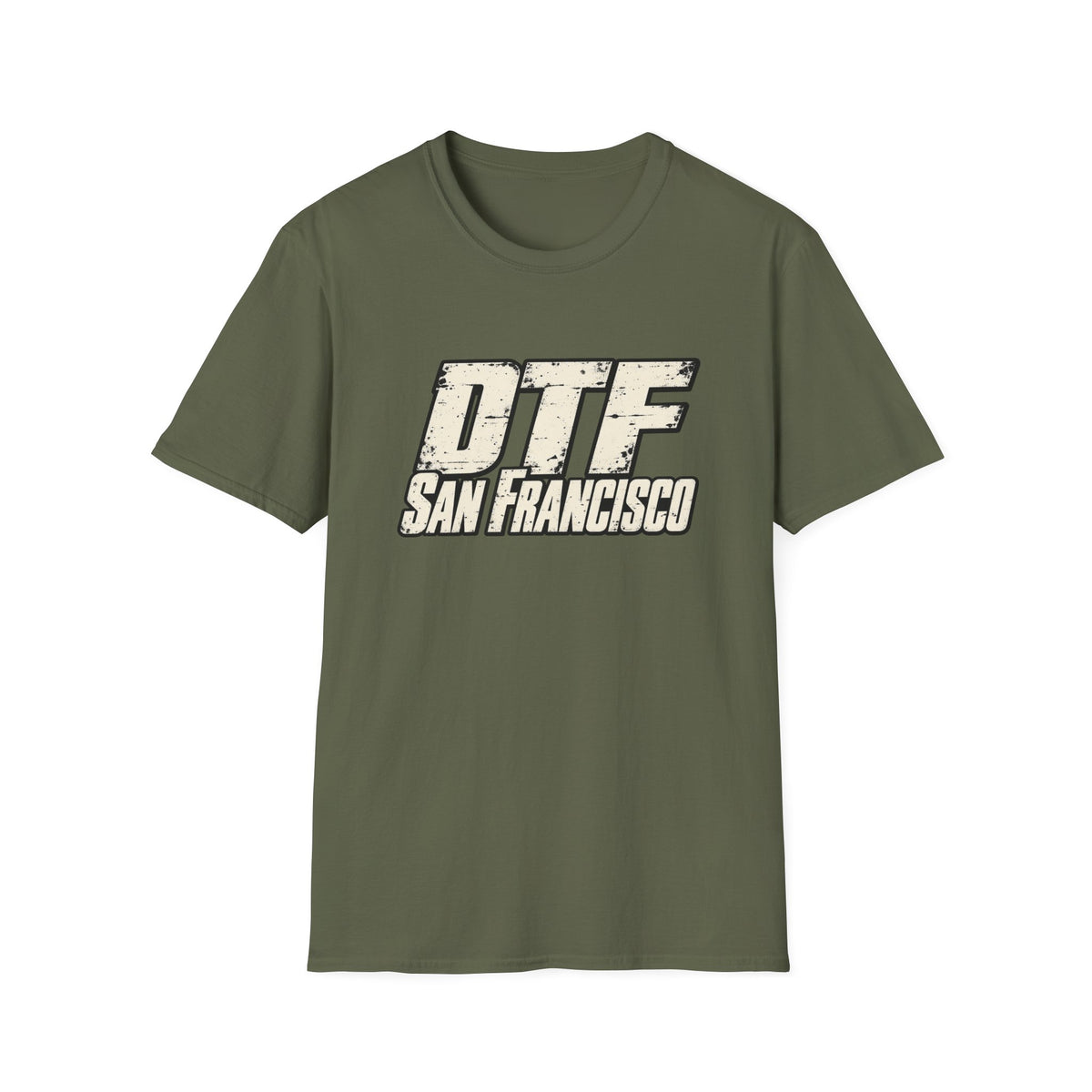 DTF San Francisco T-Shirt | Vintage Athletic Logo tee
