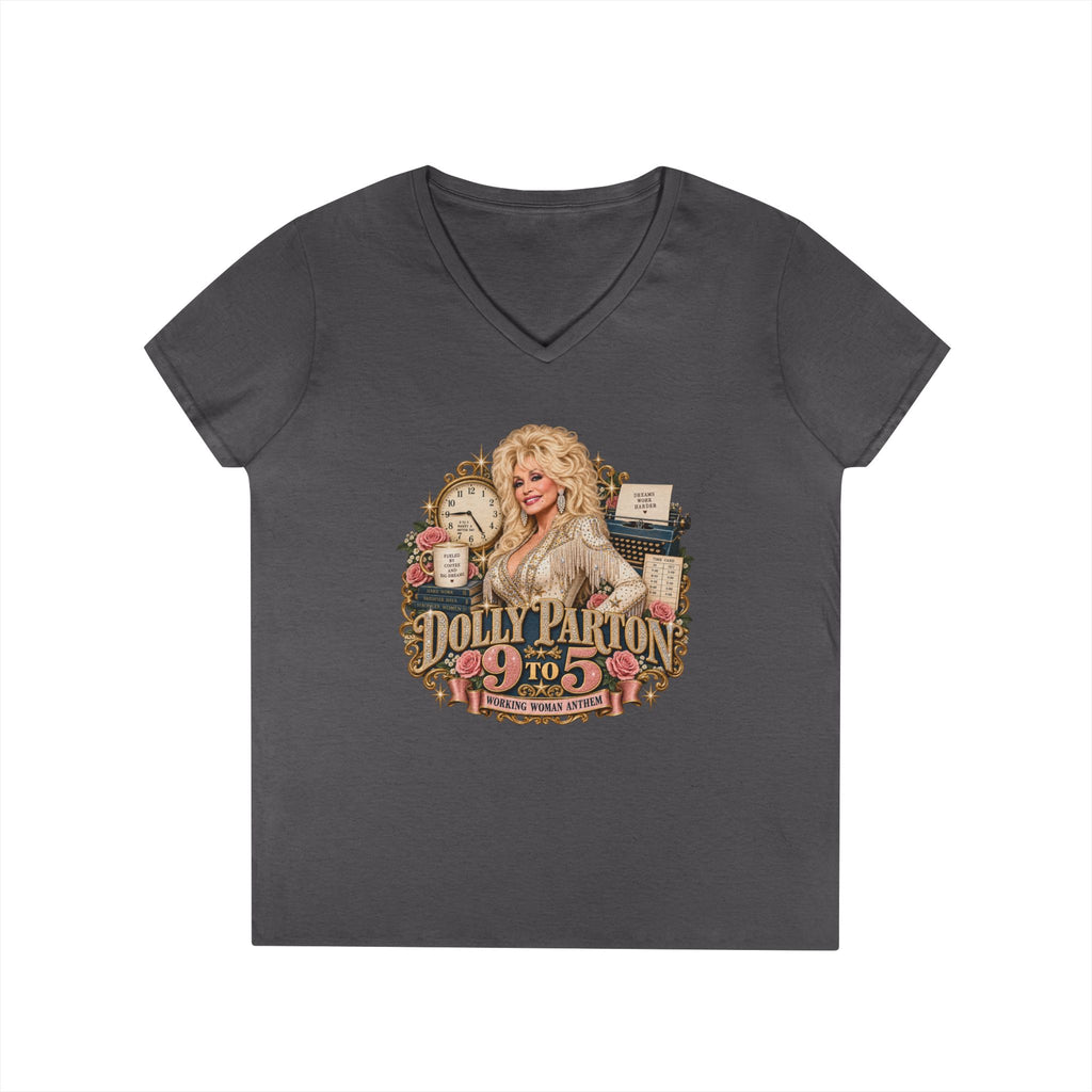 Dolly Parton 9 to 5 Retro Pink Portrait T-Shirt | Country Music Icon Tee | Memorial Tribute