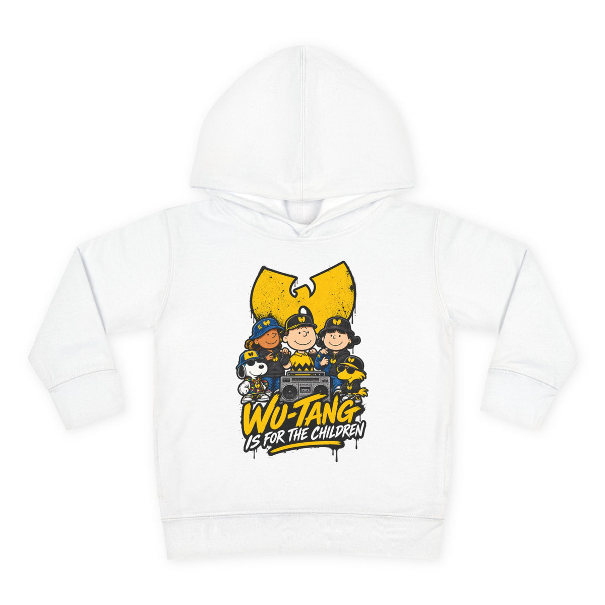 Wu-Tang Children character hoodie | Toddler Pullover Fleece Hoodie | 90s 00s Hip Hop Nostalgia Pop Culture