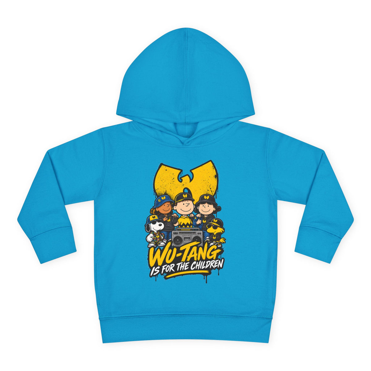 Wu-Tang Children character hoodie | Toddler Pullover Fleece Hoodie | 90s 00s Hip Hop Nostalgia Pop Culture