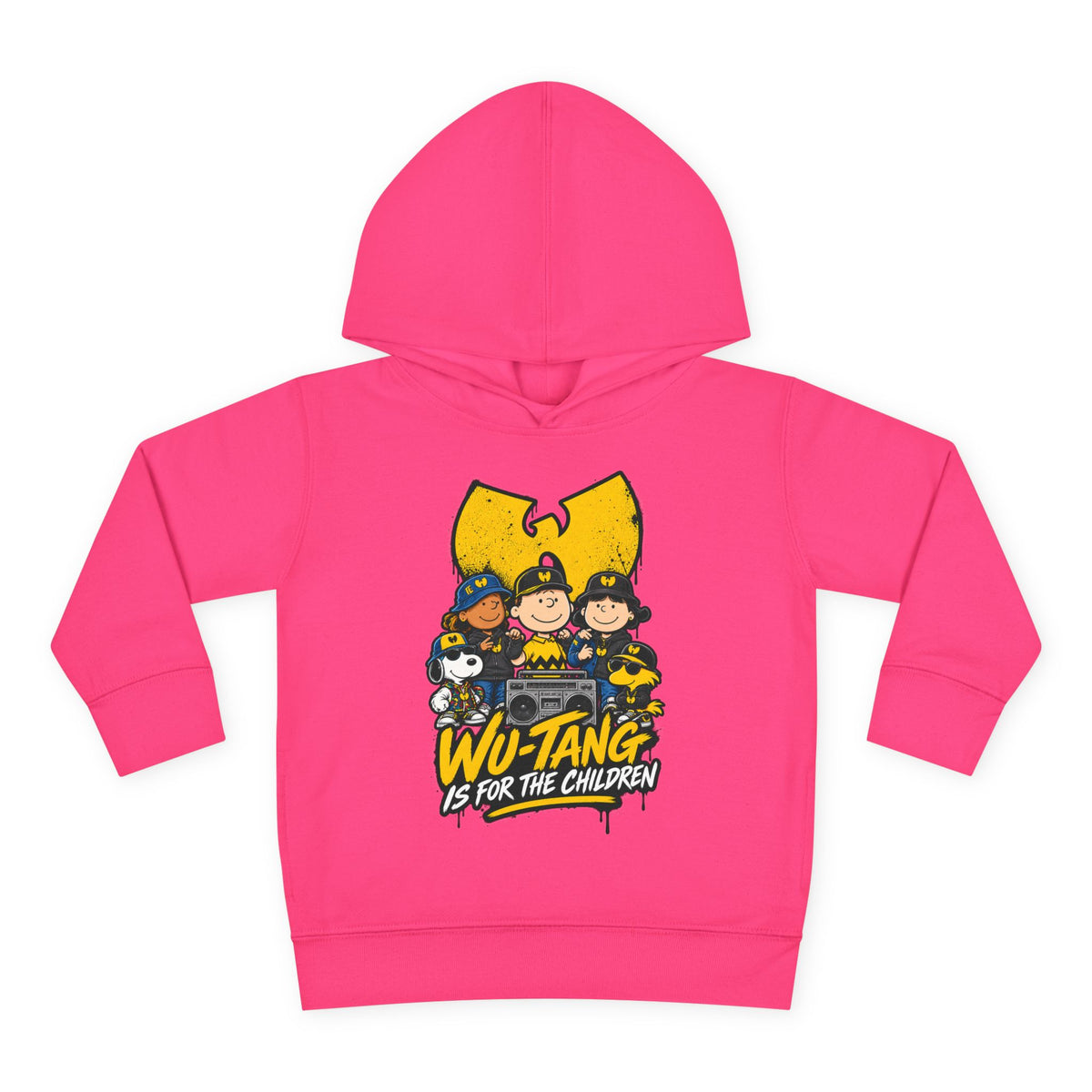 Wu-Tang Children character hoodie | Toddler Pullover Fleece Hoodie | 90s 00s Hip Hop Nostalgia Pop Culture