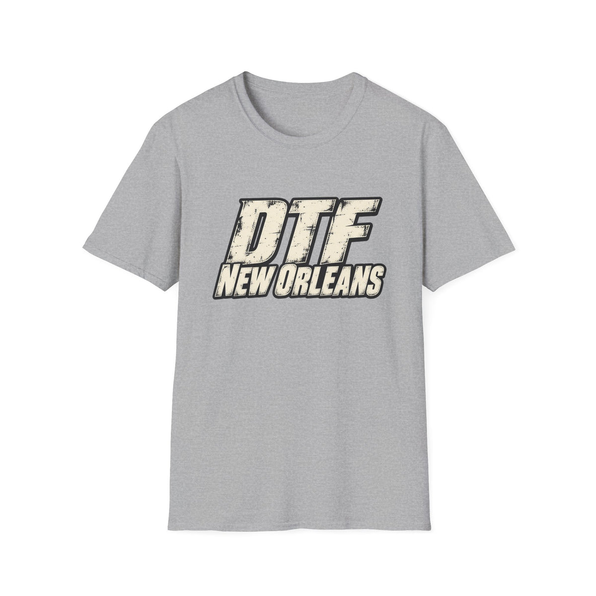 DTF New Orleans T-Shirt | Vintage Block Lettering, City Pride