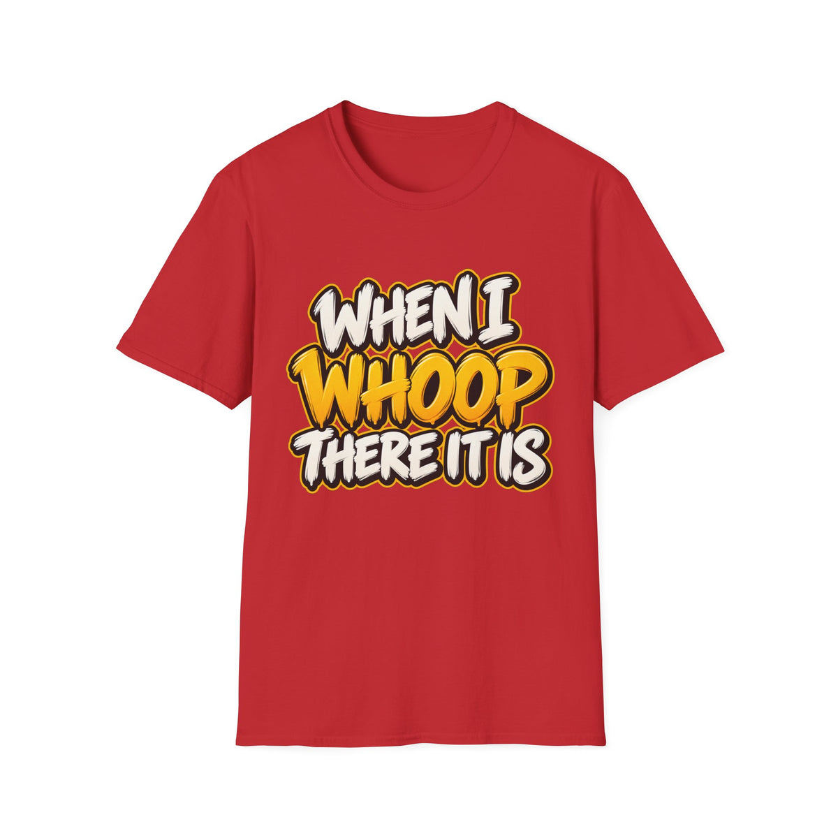 When I Whoop There It Is T-Shirt | Retro Gold Script Tee | 90s 00s Hip Hop Pop Culture Nostalgia Millennial Era