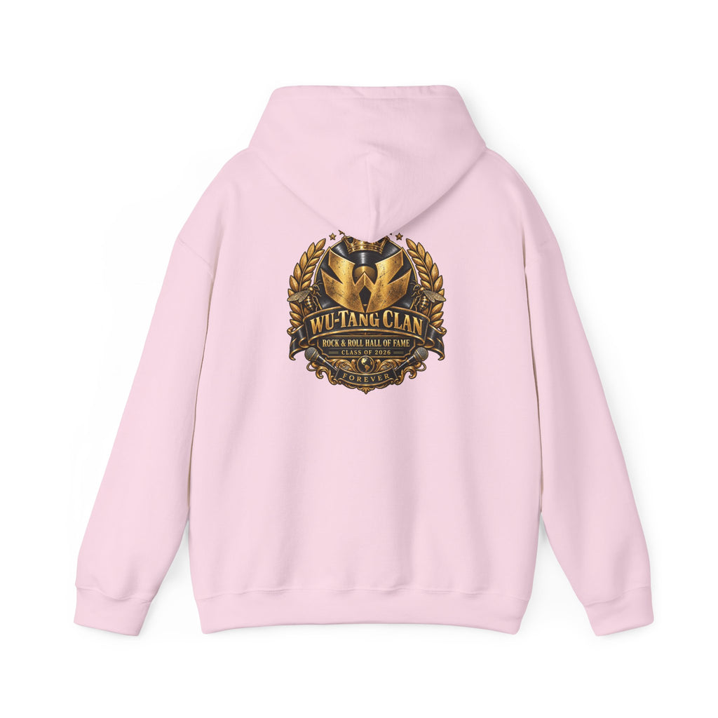 Wu-Tang Forever Rock n Roll Hall of Fame Hoodie (2) | Wu-Tang Clan Logo Pullover | 90s 00s  Hip Hop Nostalgia