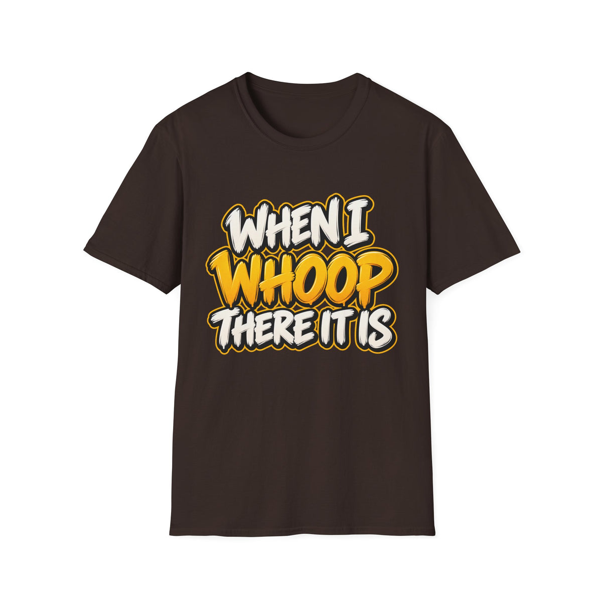 When I Whoop There It Is T-Shirt | Retro Gold Script Tee | 90s 00s Hip Hop Pop Culture Nostalgia Millennial Era