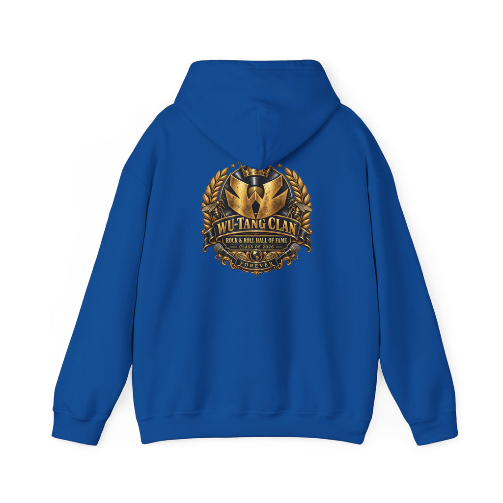 Wu-Tang Forever Rock n Roll Hall of Fame Hoodie (2) | Wu-Tang Clan Logo Pullover | 90s 00s  Hip Hop Nostalgia