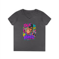Talk to the Hand graphic tee | V-Neck T-Shirt, 90s retro pop art design | 90's 00's Hip Hop Pop Culture Nostalgia