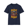 Respect The Playlist T-Shirt | DJ Turntable Hip Hop Graphic Tee | 1990's 2000's Nostalgia Throwback