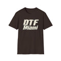 DTF Miami graphic T-Shirt | Vintage distressed logo, city tee