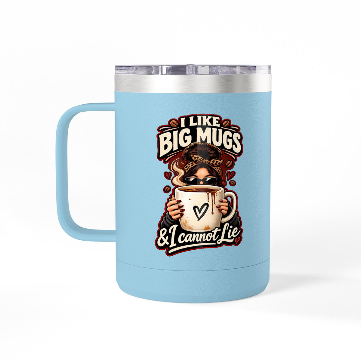 Caffeine and Chaos Coffee Mug Tumbler, 15oz | 90's 00's Hip Hop Nostalgia