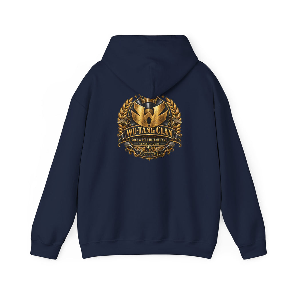 Wu-Tang Forever Rock n Roll Hall of Fame Hoodie (2) | Wu-Tang Clan Logo Pullover | 90s 00s  Hip Hop Nostalgia