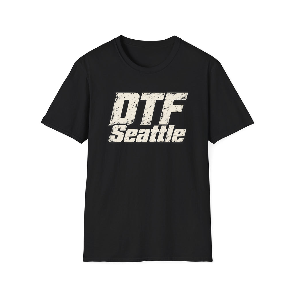 DTF Seattle T-Shirt | Vintage Athletic Logo