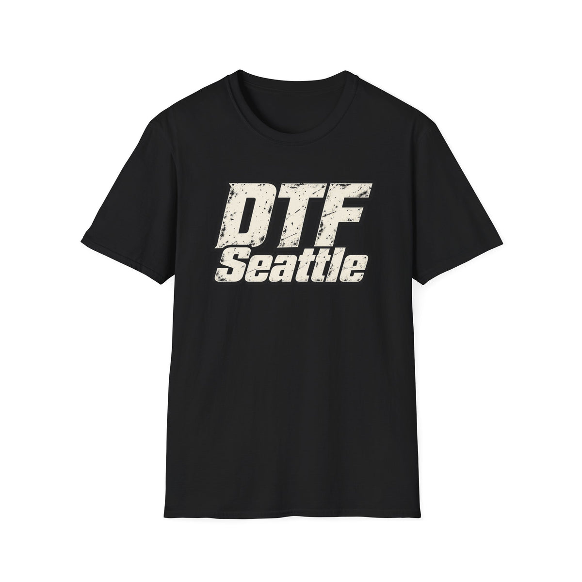 DTF Seattle T-Shirt | Vintage Athletic Logo