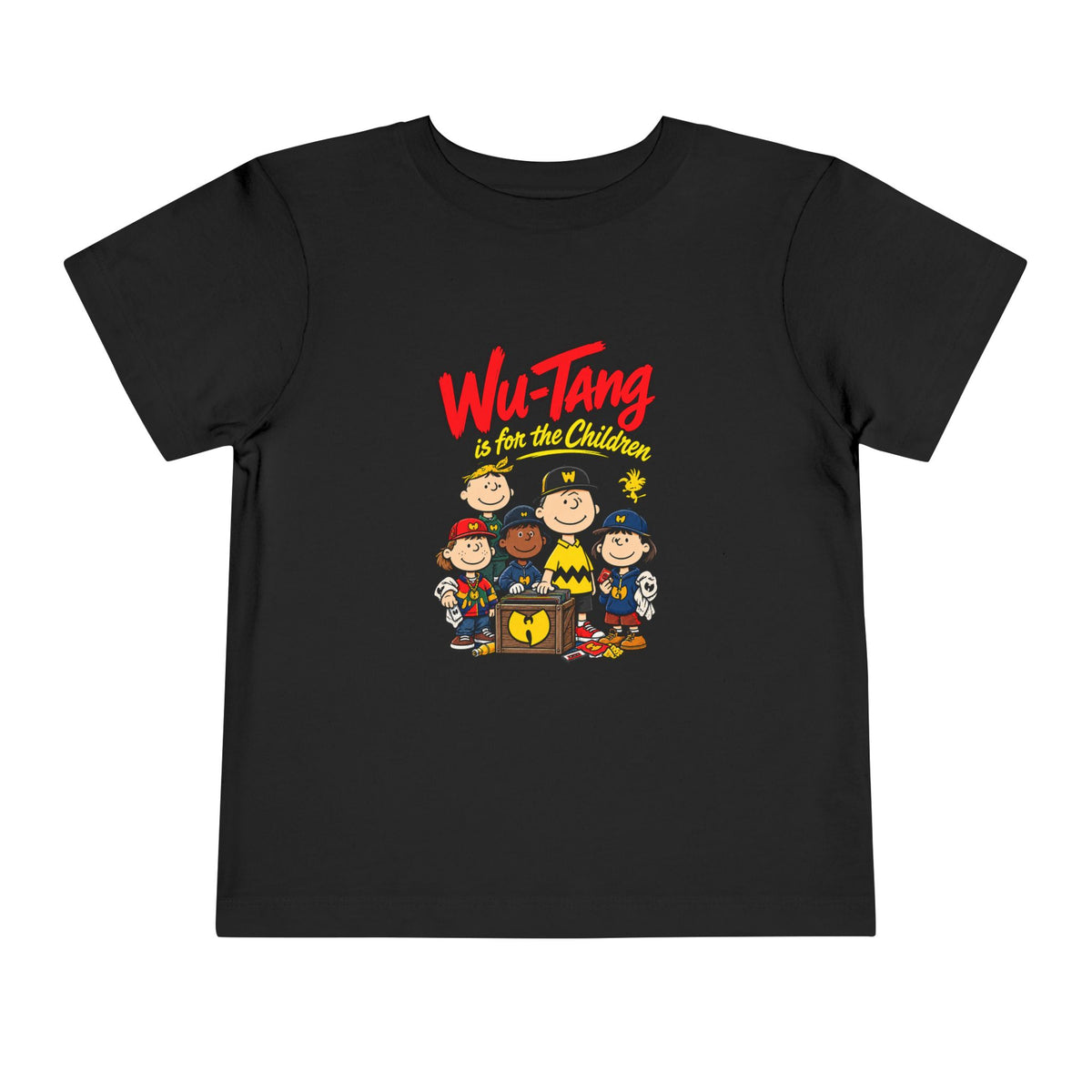 Wu-Tang Peanuts Cartoon Toddler Tee | Hip Hop Parody