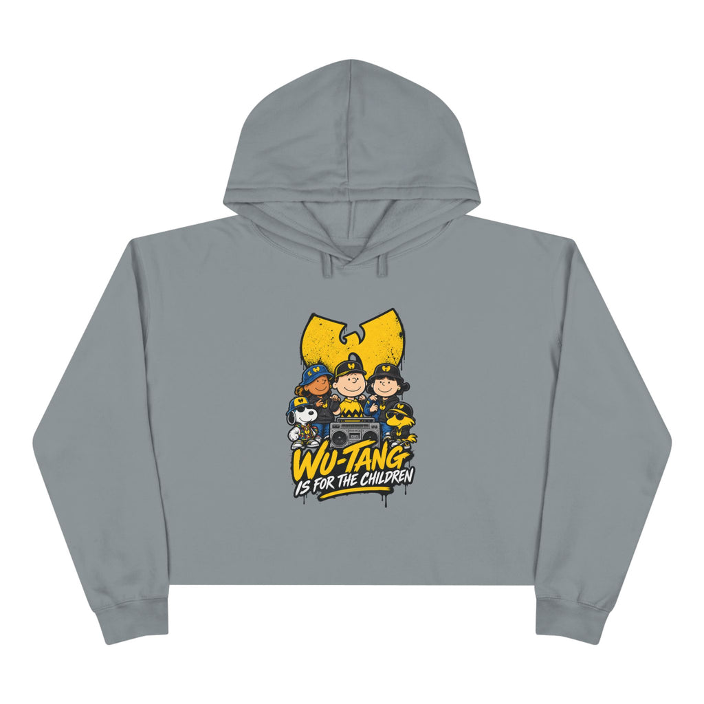 Wu-Tang For the Children crew Crop Hoodie | Wu-Tang Women Hoodie | 90s 00s Hip Hop Nostalgia Millennial Era Pop Culture