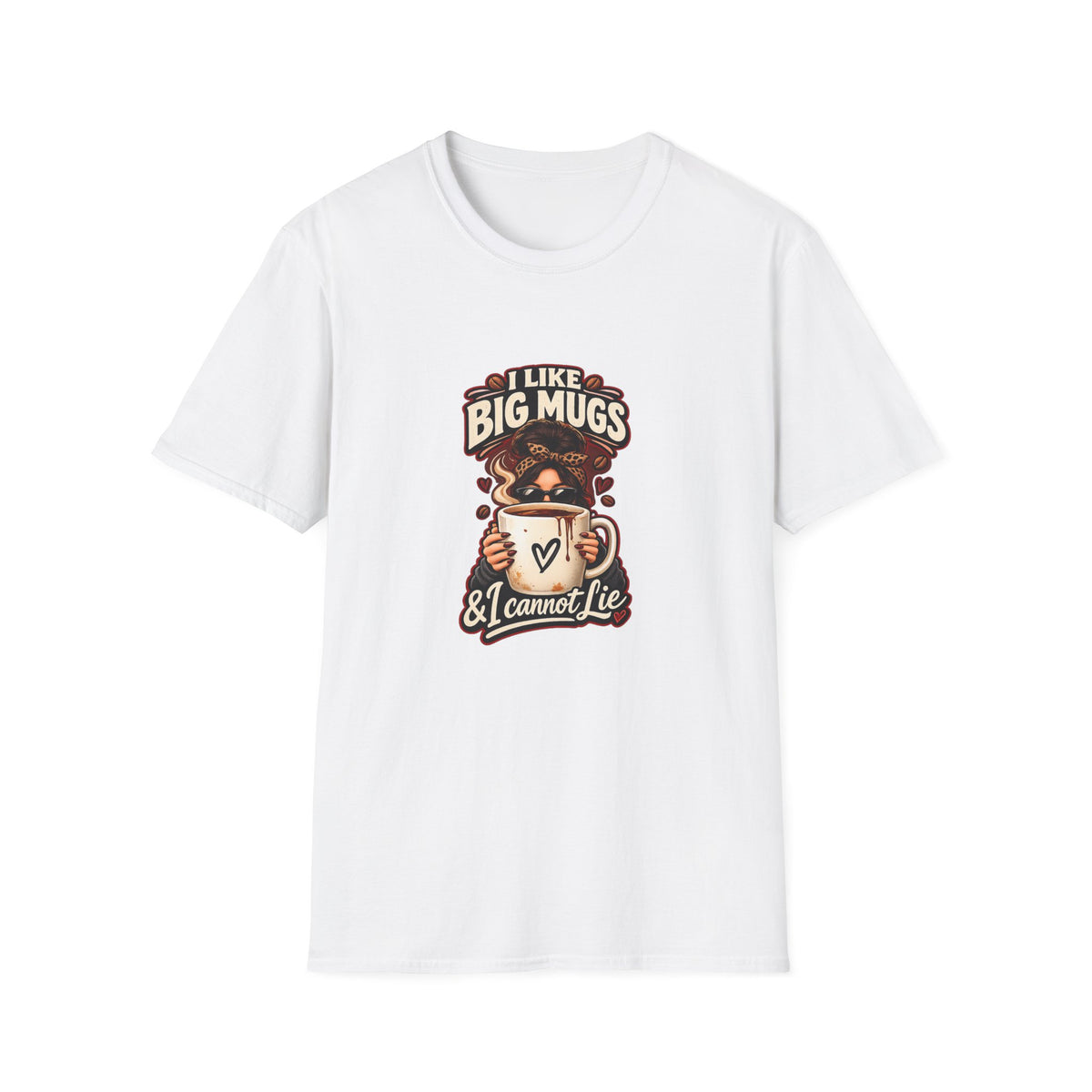 I Like Big Mugs T-Shirt | Coffee Lover Graphic Tee
