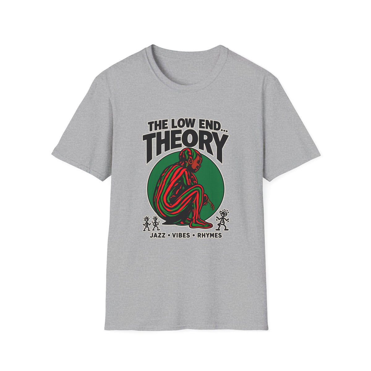 The Low End Theory T-Shirt | Hip Hop Jazz Vibes Retro Graphic | 1990's 2000's Nostalgia Throwback