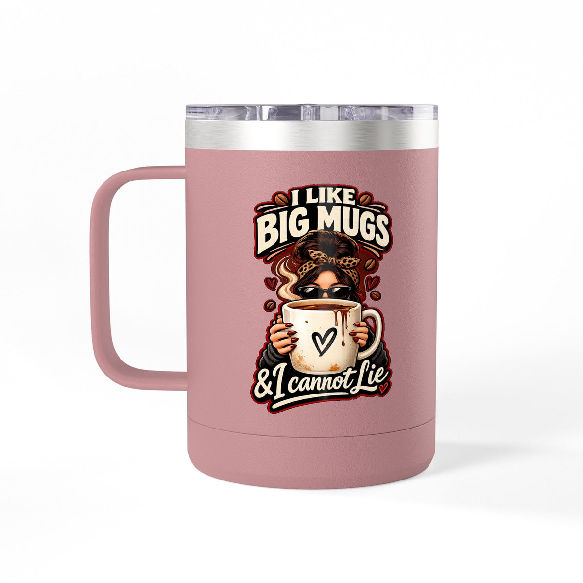 Caffeine and Chaos Coffee Mug Tumbler, 15oz | 90's 00's Hip Hop Nostalgia
