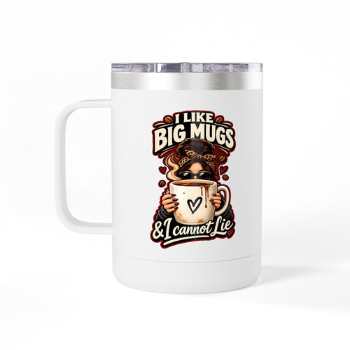 Caffeine and Chaos Coffee Mug Tumbler, 15oz | 90's 00's Hip Hop Nostalgia