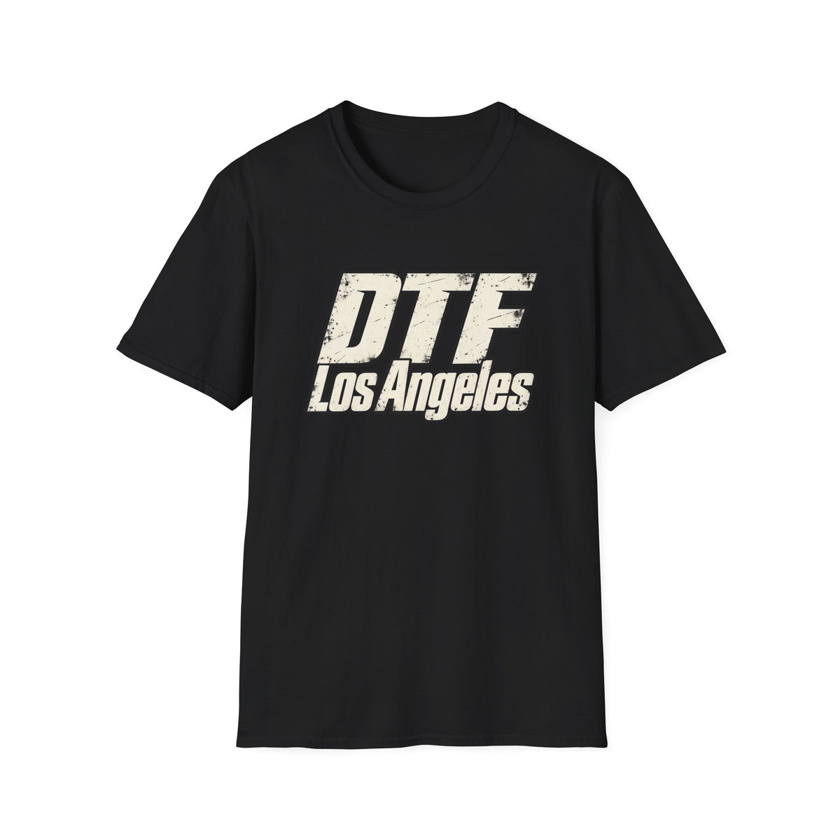 DTF Los Angeles T-Shirt | Retro Block Letter LA Graphic Tee