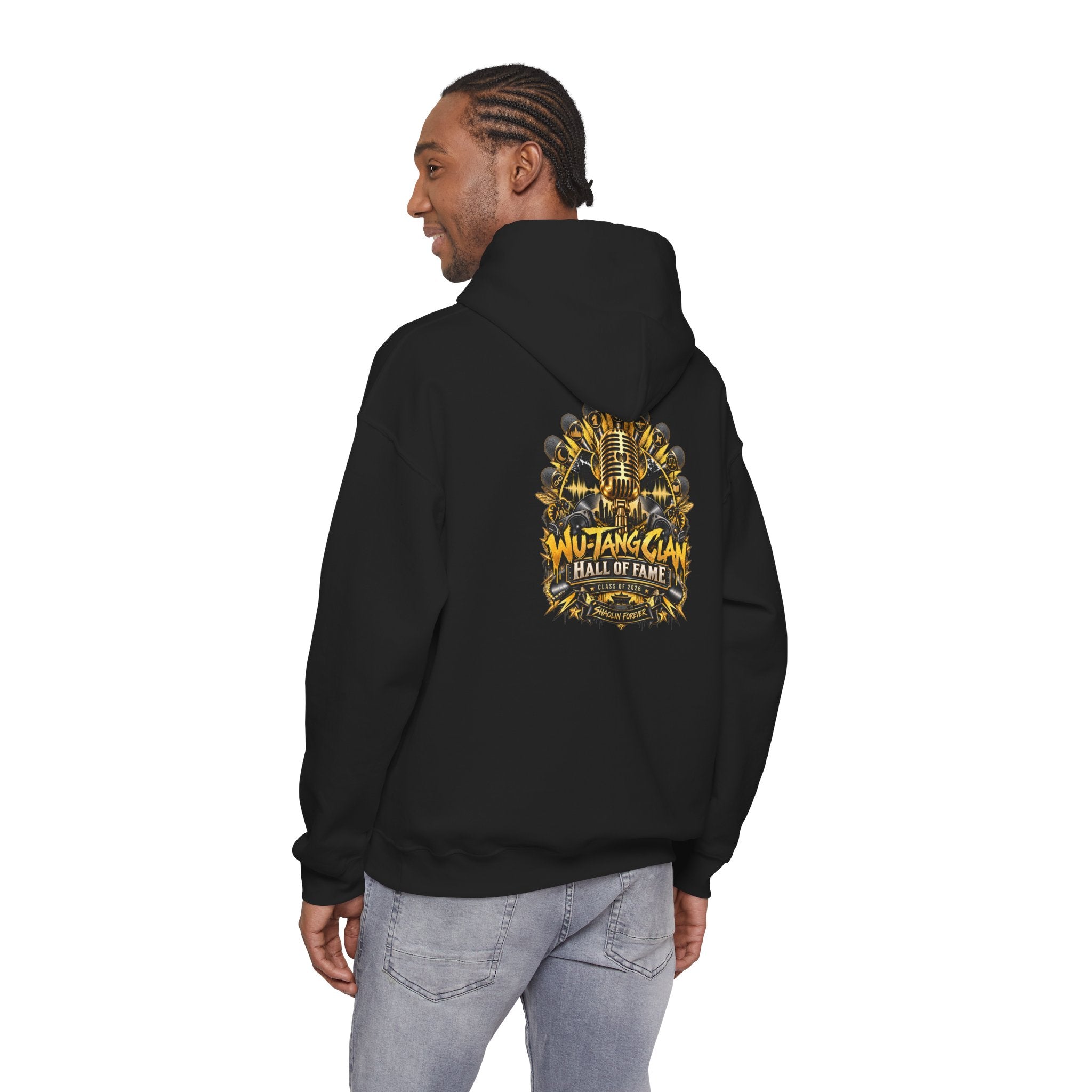 Wu-Tang Forever Rock and Roll Hall of Fame hoodie | Wu-Tang Clan Hall of Fame design | 90s 00s Hip Hop Nostalgia Pop Culture