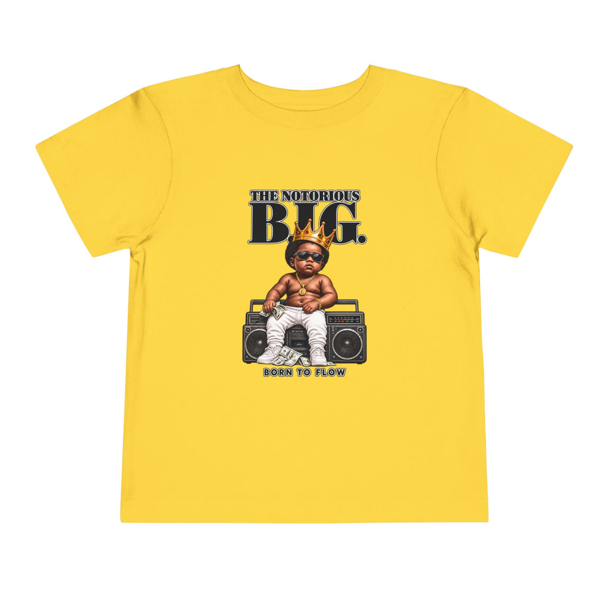 Notorious Baby Graphic Tee | Toddler Shirt, Born to Flow Design