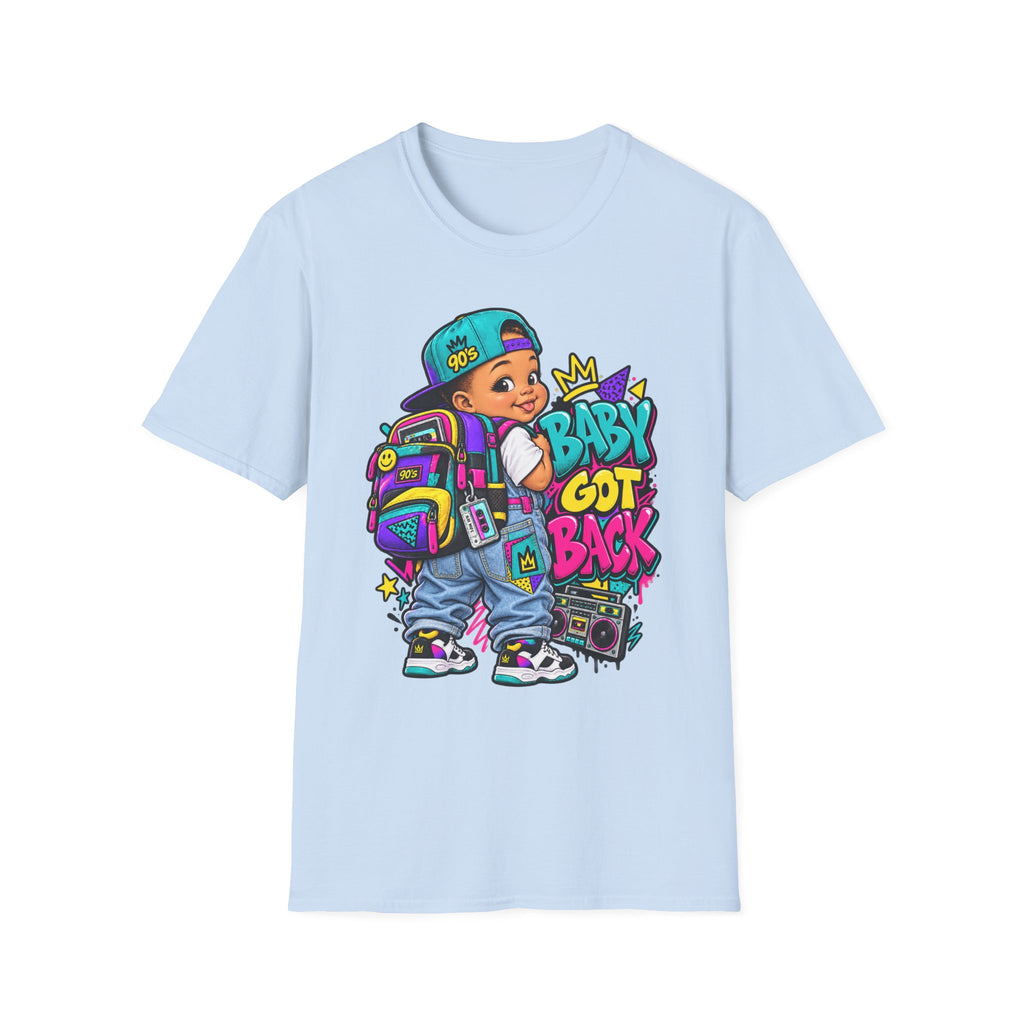 Baby Got Back toddler boy graphic T-Shirt | 90s retro hip hop design | 90's 00's Hip Hop Pop Culture Nostalgia