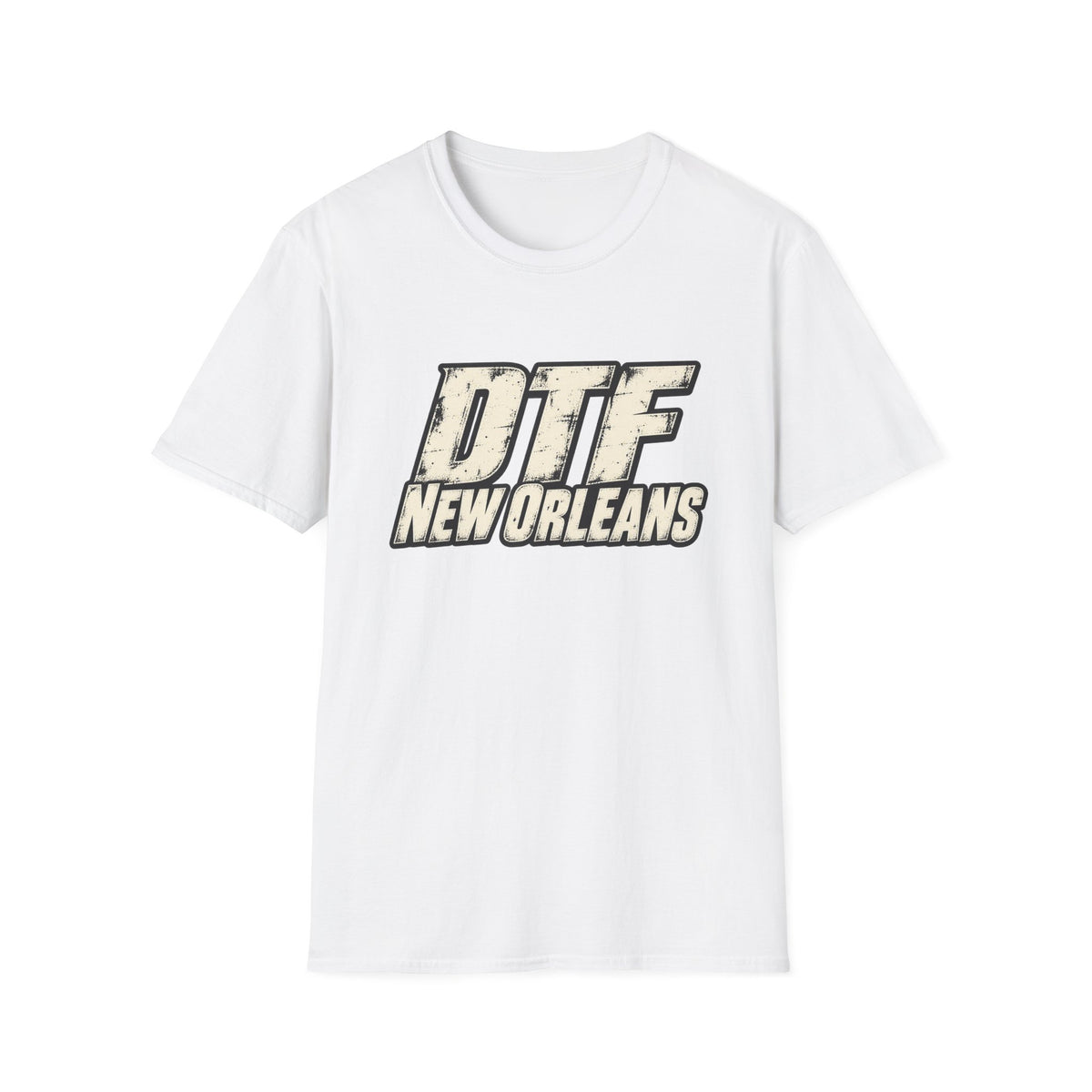 DTF New Orleans T-Shirt | Vintage Block Lettering, City Pride