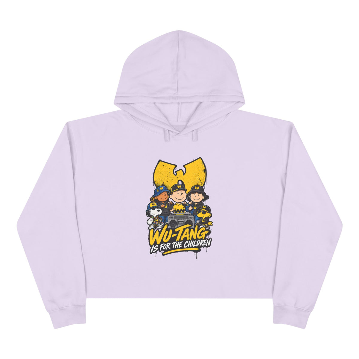Wu-Tang For the Children crew Crop Hoodie | Wu-Tang Women Hoodie | 90s 00s Hip Hop Nostalgia Millennial Era Pop Culture