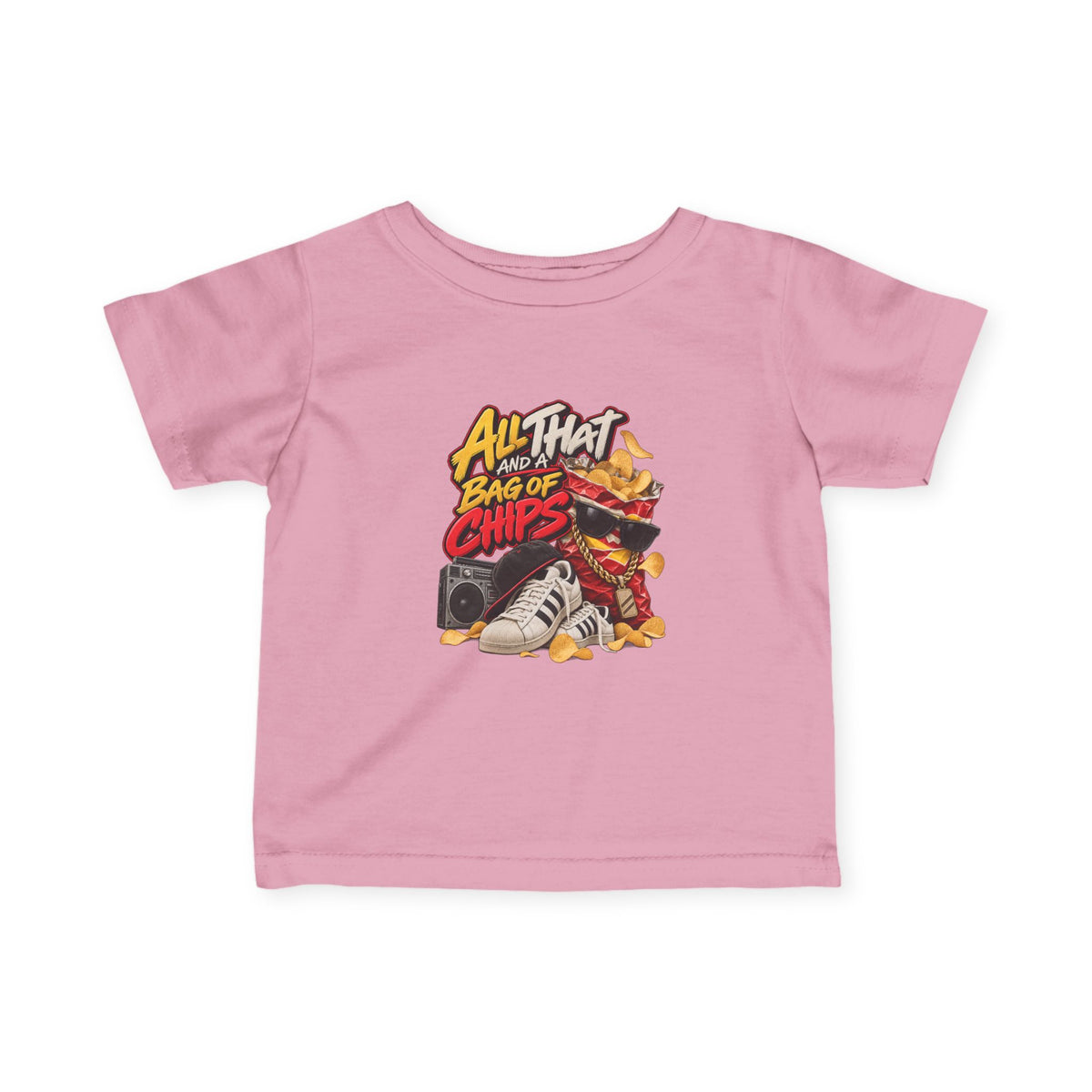 All That Bag of Chips infant tee | snack cartoon graphic